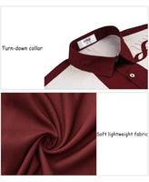 
              KYKU Mens Retro Bowling Shirts 50s Costume Men Shirt Short Sleeve Button Up Casual Wine Red 3X-Large
            