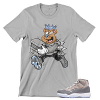 
              - 11 Cool Grey Men's T Shirt to Match Sneakers, Urban Clothing Graphic Tee to Match Back to - 11s
            