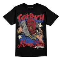 
              DopeSkill Graphic Tee Rare Air 4s Streetwear Crewneck Unisex Hypebeast T-Shirt Cool Sneaker Colour Matching Shirt Get Rich (Black - L)
            