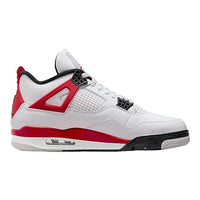 
              Jordan Boy's Air 4 Retro (Big Kid) White/Fire Red/Black/Neutral Grey 7 Big Kid M
            