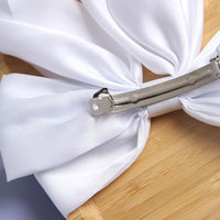 
              SUSULU Hair Bows for Women Oversized Black White Hair Bow Clips Big Hair Bow Long Tail Large Satin Silky Hair Ribbon Bow Clip Ponytail Hair Accessories for Adult Teens,Pack of 2
            