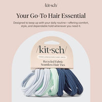
              Kitsch Seamless Hair Ties No Damage - Garden Bouquet, 8pcs
            