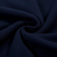 
              OXKNIT Men's Knit Short Sleeve Shirts Button Down Vintage Knitted Polo Shirt Owl Pattern Dark Blue Cotton Polo
            