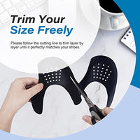 
              YOLOPARK 4 Pairs Creases Protector for Shoe Sneakers:AF1s,Dunks and More, Anti Creases Protector for Men's 7.5-13 Women 5-8.5
            