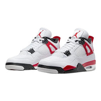 
              Jordan Boy's Air 4 Retro (Big Kid) White/Fire Red/Black/Neutral Grey 7 Big Kid M
            