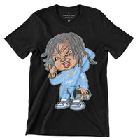 
              Jordan 1 Carolinaa Blue Killa Cash Doll Carolinaa Blue Shirt, Jordan 1 Carolinaa Blue Matching for Sneaker Jordan 1
            