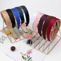 
              Wecoe Headbands for Women Girls, 10 Pcs 1 Inch Wide Satin Headbands No Slip Fashion Thin Solid Hair Bands for Daily Wear, Party, Cosplay, Diy Costume Hair Accessories, Diademas Para Mujer De Moda
            