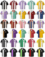 
              Custom Bowling Shirt for Men Women Personalized Name Bowling Jersey Casual Hawaiian Shirts Customized Retro Polo, S27
            