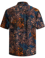 
              TIXMIE Mens Hawaiian Shirts Casual Short Sleeve Button Down Retro Shirts
            