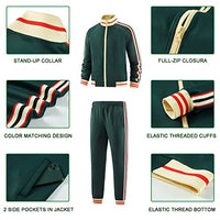 
              dioxoib Track Suits for Men Set 2 Piece Tracksuits Mens Sweatsuits Sets Jogging Two Piece Outfits Athletic Clothes Jogger Sweat Suits Running Sport leisure Clothing Green Ai-TZ002-XL
            