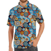 
              70s Outfits for Men Funny Golf Shirts for Men Short Sleeve Golf Polo Shirts Mens 70s Outfit Funny Hawaiian Golf Shirt Medium
            