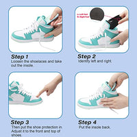 
              YOLOPARK 4 Pairs Creases Protector for Shoe Sneakers:AF1s,Dunks and More, Anti Creases Protector for Men's 7.5-13 Women 5-8.5
            