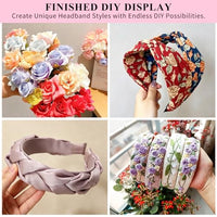 
              Wecoe Headbands for Women Girls, 10 Pcs 1 Inch Wide Satin Headbands No Slip Fashion Thin Solid Hair Bands for Daily Wear, Party, Cosplay, Diy Costume Hair Accessories, Diademas Para Mujer De Moda
            