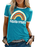 
              YEXIPO Graphic Tees for Women Short Sleeve Summer Tops Casual Cute T Shirts
            