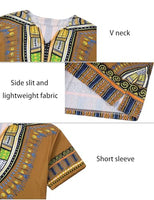 
              Inrajoper Mens 60s 70s Outfits 4 Pcs Hippie Costume T-Shirt Set Brown L
            