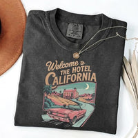 
              FITIN Retro 70s Rock Shirt, Vintage Washed Tee California Graphic, Road Trip Desert Art T-Shirt
            