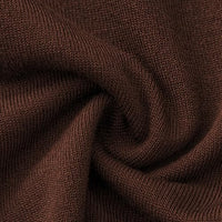 
              Mens Vintage Knit Shirts – 70s Short Sleeve Polo Shirts for Men – Retro Knit Button Down Shirt – Old Money Clothes Men Coffee Brown
            