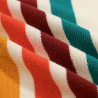 
              OXKNIT Men's Knitted Vintage Polo Shirt Casual Poloshirts Short Sleeve Summer Shirt with Stripe Design
            