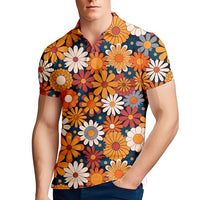 
              Retro 70s Men Golf Shirts for Men,Funny Golf Shirts for Men Short Sleeve 70s Clothes for Men
            