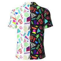
              70s 80s Couple Golf Shirts,Men's Matching Hawaiian Golf Shirt for Couple,Performance Moisture Wicking Dry Couple Polo Shirt XL
            