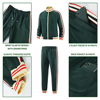 
              dioxoib Track Suits for Men Set 2 Piece Tracksuits Mens Sweatsuits Sets Jogging Two Piece Outfits Athletic Clothes Jogger Sweat Suits Running Sport leisure Clothing Green Ai-TZ002-XL
            