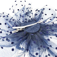 
              DRESHOW Fascinators Hat Flower Mesh Ribbons Feathers on a Headband and a Clip Tea Party Headwear for Girls and Women
            