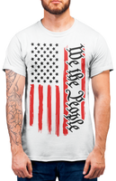 
              We The People Flag Second Amendment Mens Patriot USA Homeland Graphic T Shirt, 2nd Amendment Right Tee
            