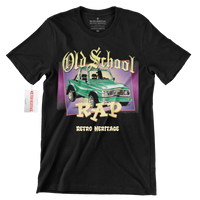 Old School Rap T Shirt Black