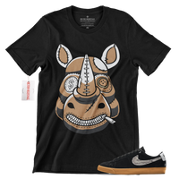 R262 Wacko Maria Nike Blaze Low Black/Gum Matching T-Shirt