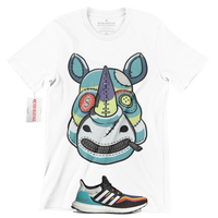 
              R267 adidas ultra boost dna multi color T-Shirt
            