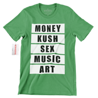 Money Music Art Men's Streetwear T-Shirt