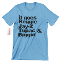 
              Reggie Jay Z Tupac & Biggie Retro Rap Icon T Shirt
            