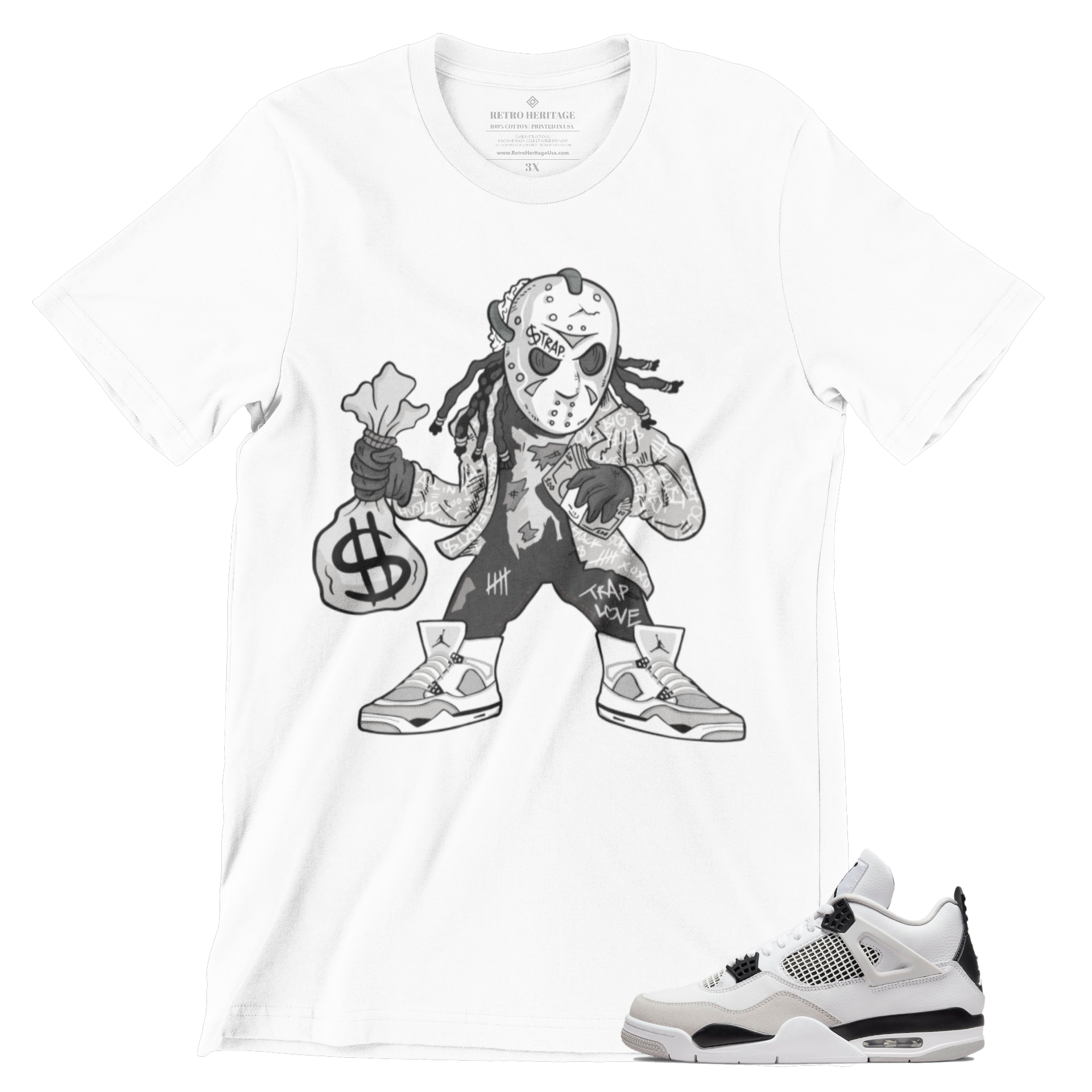 Jordan 4 cool sales grey t shirt