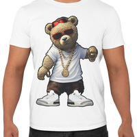 shirt to match jordan 3 white cement reimagined Hip Hop Teddy Tee