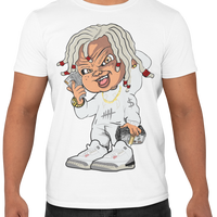 shirt to match jordan 3 white cement reimagined Killa Cash Doll Tee