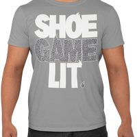 shirt to match jordan 3 white cement reimagined Shoe Game Lit Tee