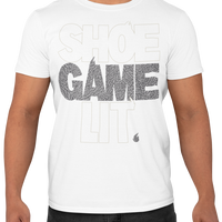 shirt to match jordan 3 white cement reimagined Shoe Game Lit Tee